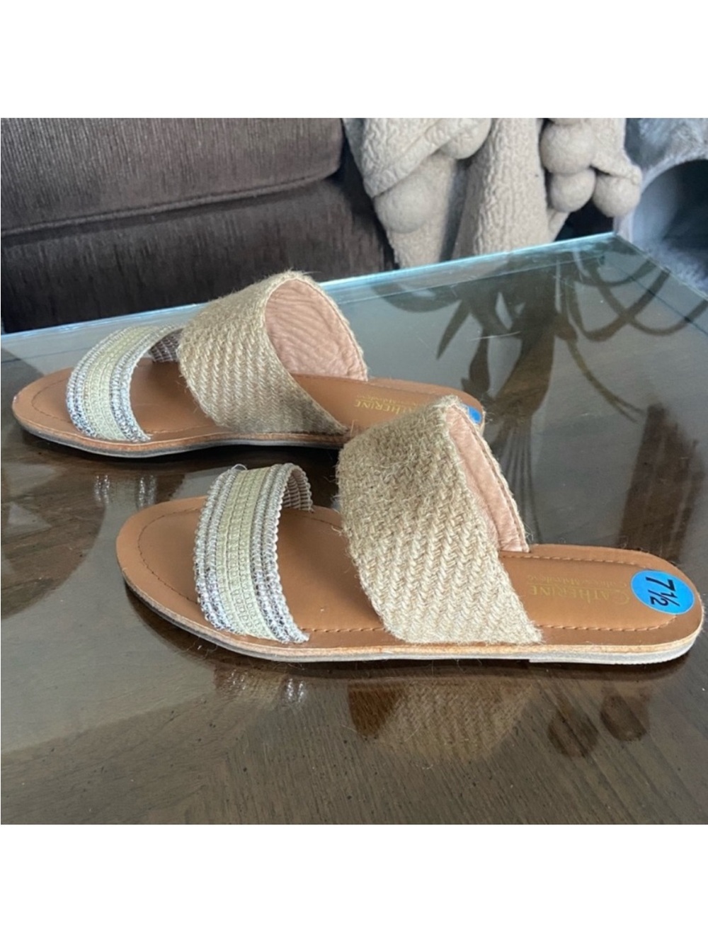 ☀️ Catherine Malandrino ☀️ tan boho everyday sandals